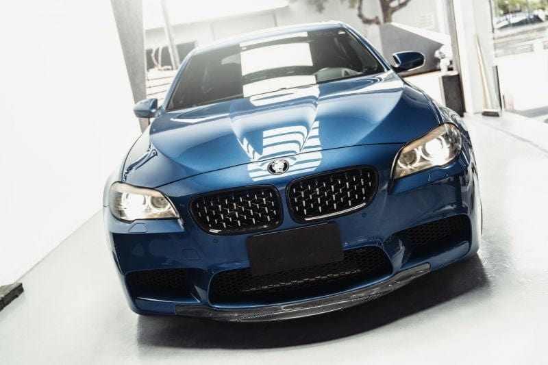 BMW F10 M5 RKP Style Carbon Fibre Front Lip Spoiler - Twenty Two Tuning Front Lip