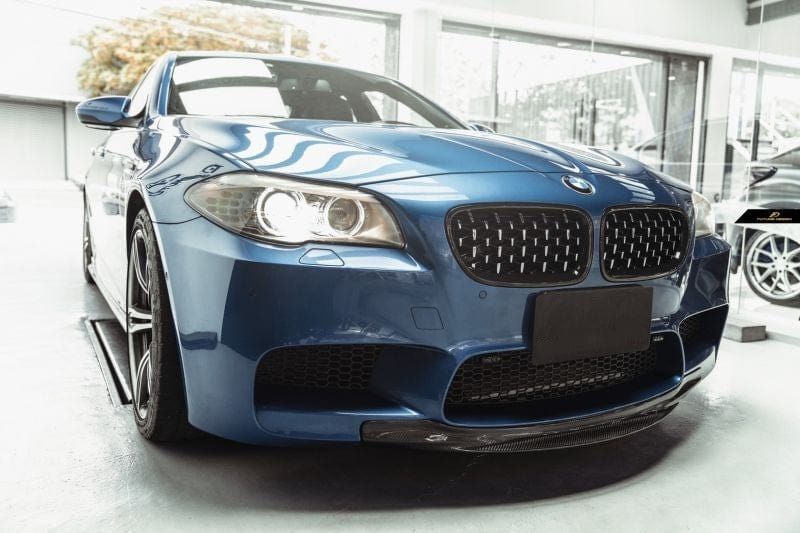 BMW F10 M5 RKP Style Carbon Fibre Front Lip Spoiler - Twenty Two Tuning Front Lip