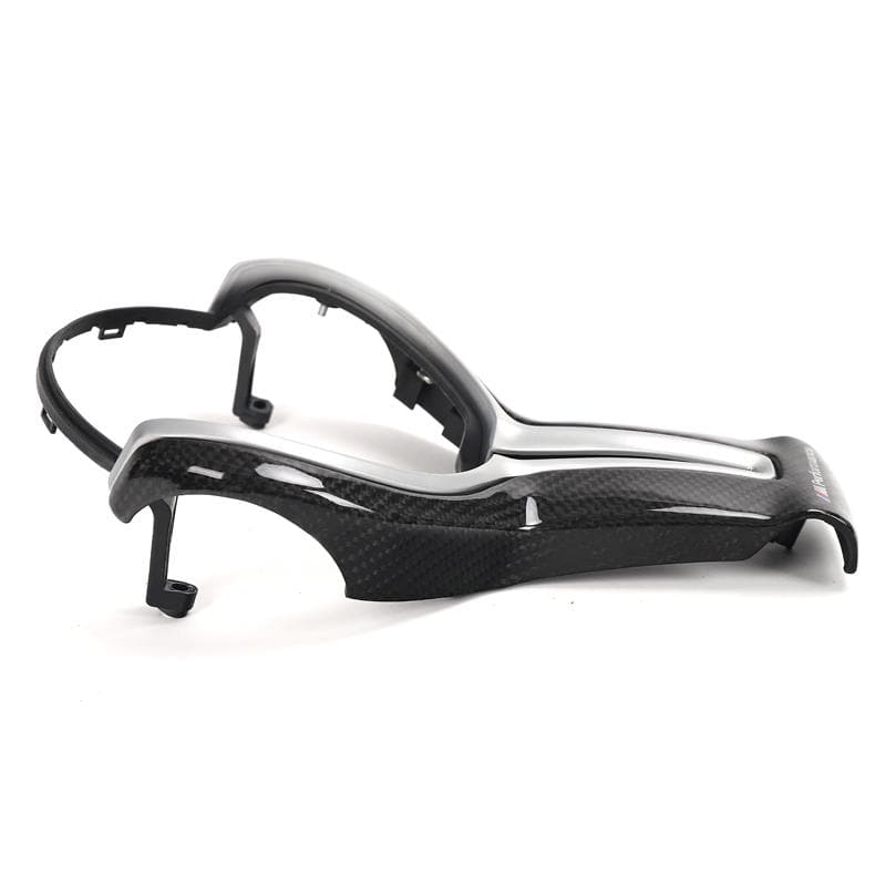 BMW (F8X) M Performance Style Carbon Fibre Steering Wheel Trim - Twenty Two Tuning Interior Parts & Accessories
