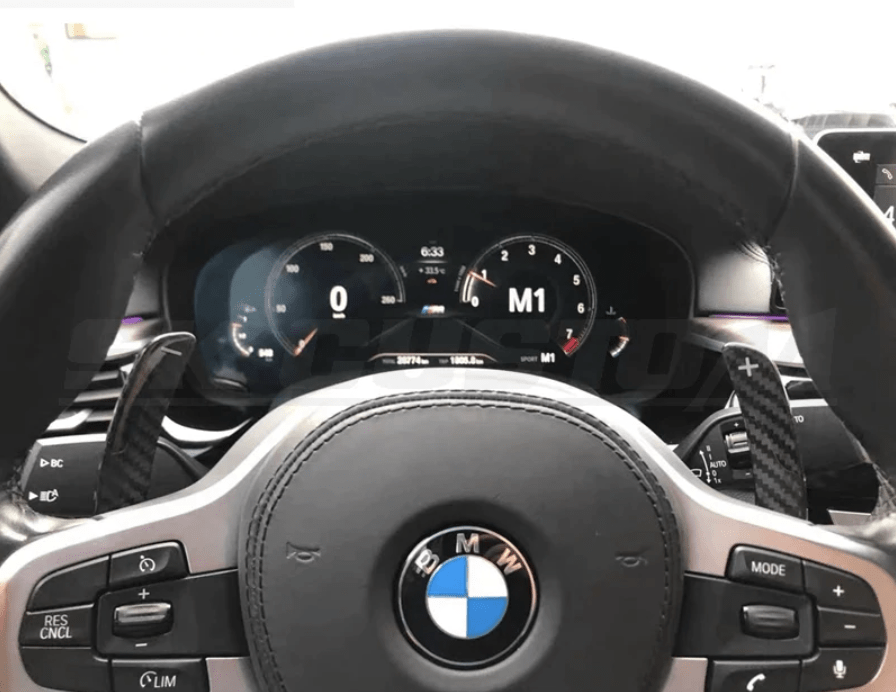 BMW G Series Replacement Carbon Fibre Paddle Shifters - Twenty Two Tuning Interior Parts & Accessories