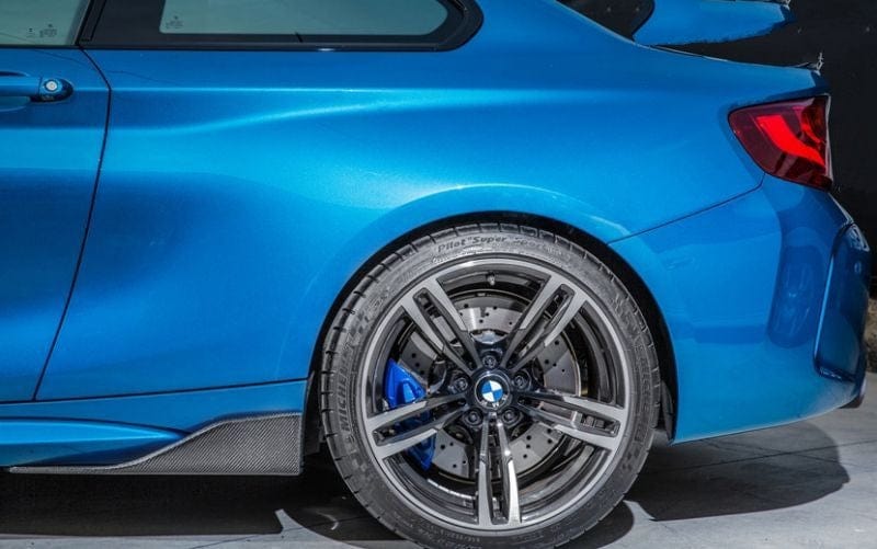 BMW M2/M2C (F87) M Performance Style Carbon Fibre Side Skirts - Twenty Two Tuning Side Skirts