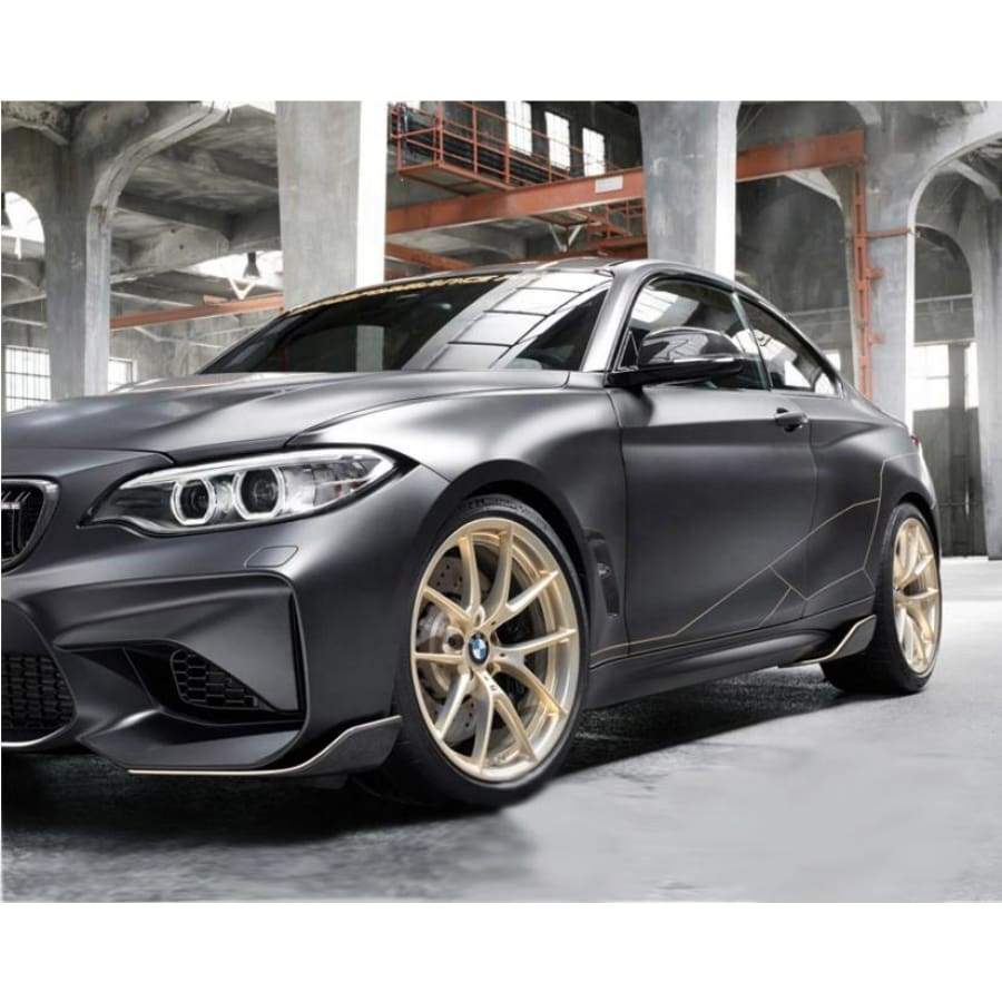 BMW M2/M2C (F87) M Performance Style Carbon Fibre Side Skirts - Twenty Two Tuning Side Skirts