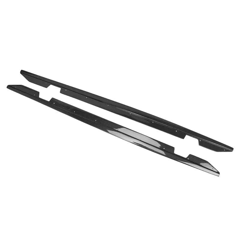 BMW M2/M2C (F87) M Performance Style Full Length Carbon Fibre Side Skirts - Twenty Two Tuning Side Skirts