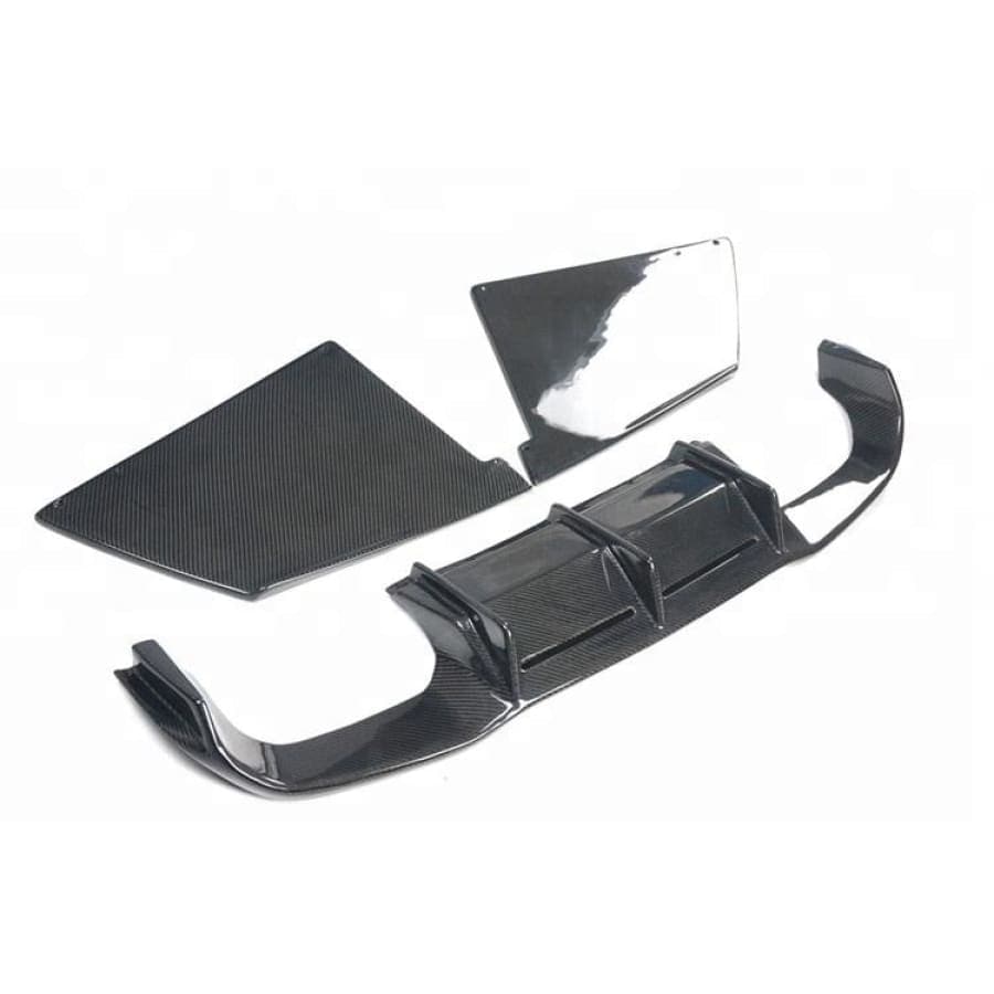 BMW M2/M2C (F87) MTC Style Carbon Fibre Rear Diffuser - Twenty Two Tuning Rear Diffuser