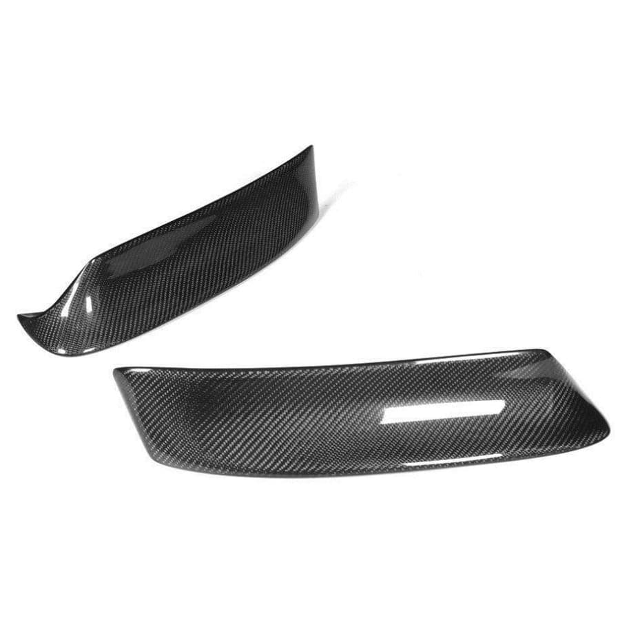 BMW M3 (E46) CSL Style Carbon Fibre Front Splitters - Twenty Two Tuning Front Lip