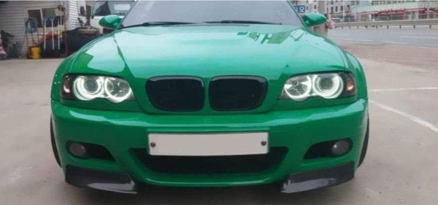 BMW M3 (E46) CSL Style Carbon Fibre Front Splitters - Twenty Two Tuning Front Lip