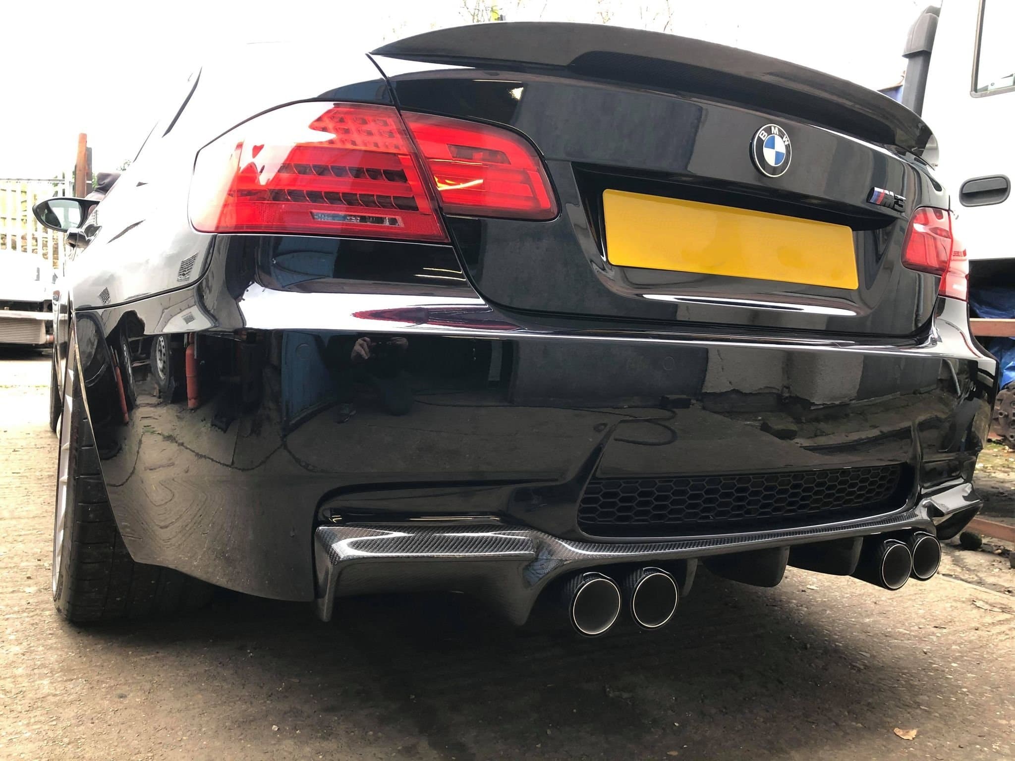 BMW M3 (E90/E92/E93) Vorsteiner Style Carbon Fibre Rear Diffuser - Twenty Two Tuning Rear Diffuser