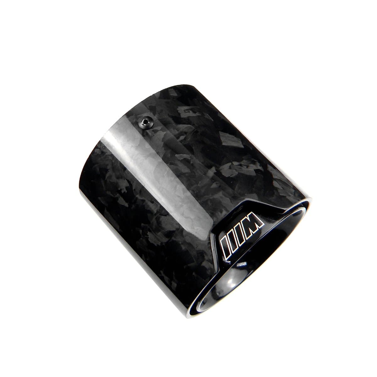 BMW M3 (F80) Black Forged Carbon M Performance Style Exhaust Tips - Twenty Two Tuning Exhaust Tips