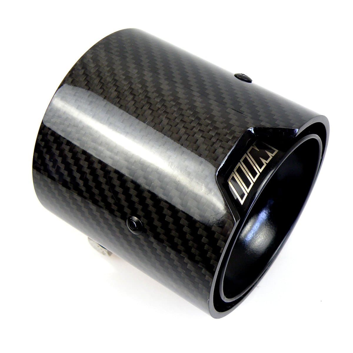 BMW M3 (F80) Black M Performance Style Carbon Fibre Exhaust Tips - Twenty Two Tuning Exhaust Tips