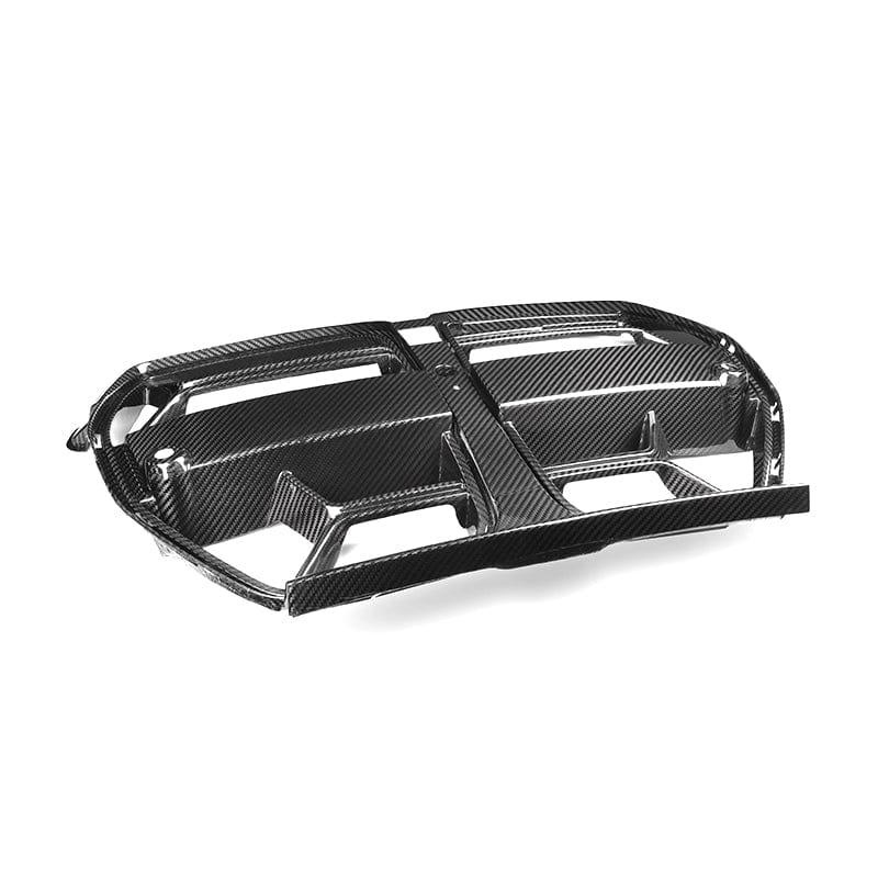 BMW M3 (G80/G81) CSL Style Carbon Fibre Replacement Front Grille - Twenty Two Tuning Front Grille