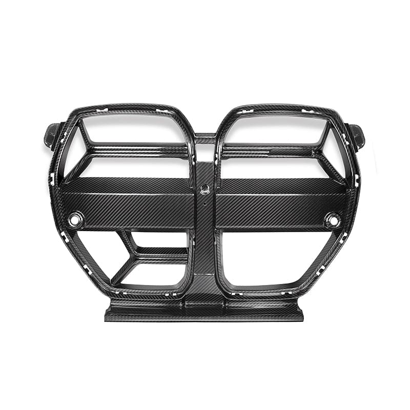 BMW M3 (G80/G81) CSL Style Carbon Fibre Replacement Front Grille - Twenty Two Tuning Front Grille