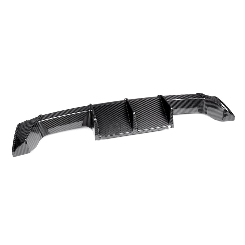 BMW M3/M4 Euro Style Carbon Fibre Rear Diffuser (G80/G81/G82/G83) - Twenty Two Tuning Rear Diffuser