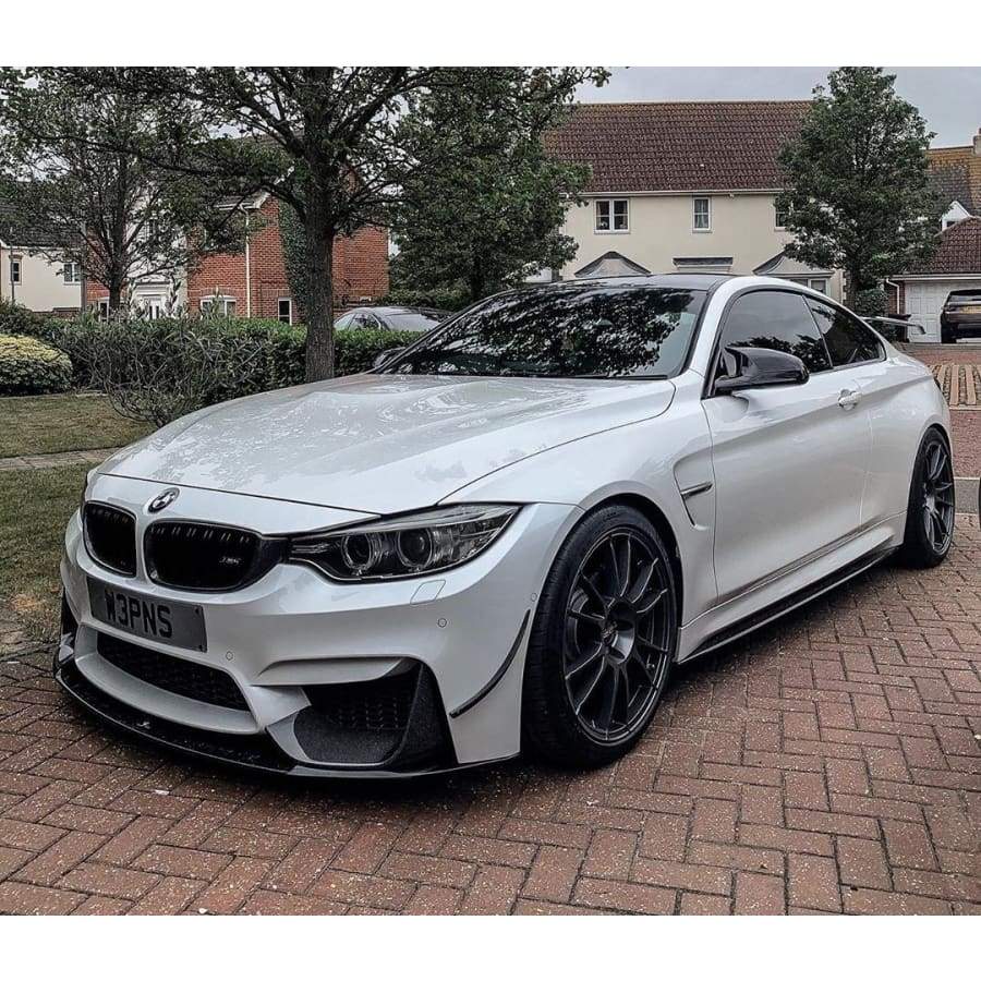 BMW M3/M4 (F80/F82/F83) M Performance Style Carbon Fibre Front Lip Spoiler - Twenty Two Tuning Front Lip