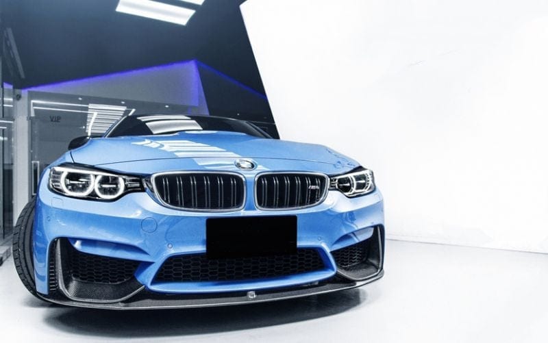 BMW M3/M4 (F80/F82/F83) M Performance Style Carbon Fibre Front Lip Spoiler - Twenty Two Tuning Front Lip