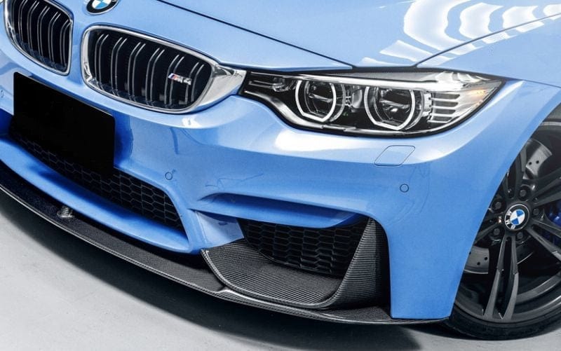 BMW M3/M4 (F80/F82/F83) M Performance Style Carbon Fibre Front Lip Spoiler - Twenty Two Tuning Front Lip