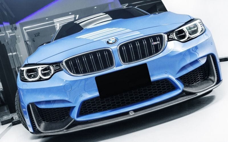 BMW M3/M4 (F80/F82/F83) M Performance Style Carbon Fibre Front Lip Spoiler - Twenty Two Tuning Front Lip