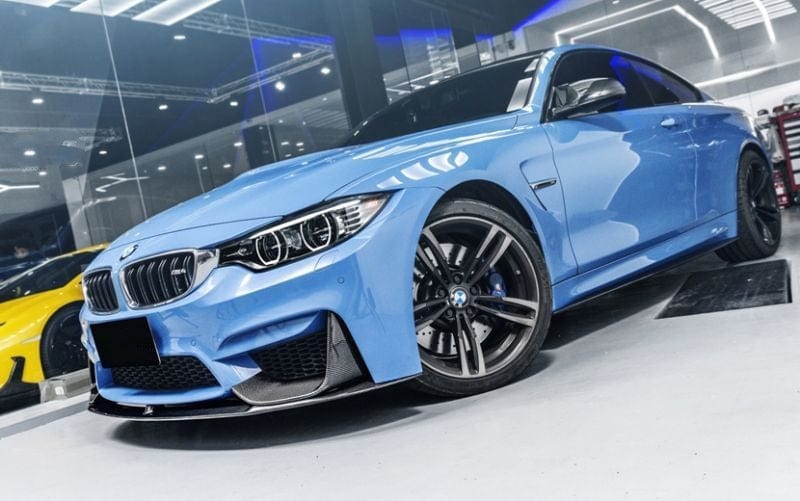 BMW M3/M4 (F80/F82/F83) M Performance Style Carbon Fibre Front Lip Spoiler - Twenty Two Tuning Front Lip