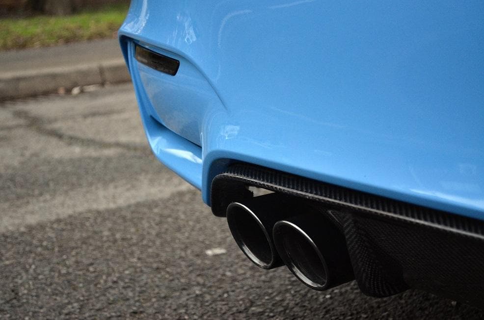 BMW M3/M4 (F80/F82/F83) M Performance Style Carbon Fibre Rear Diffuser - Twenty Two Tuning Rear Diffuser
