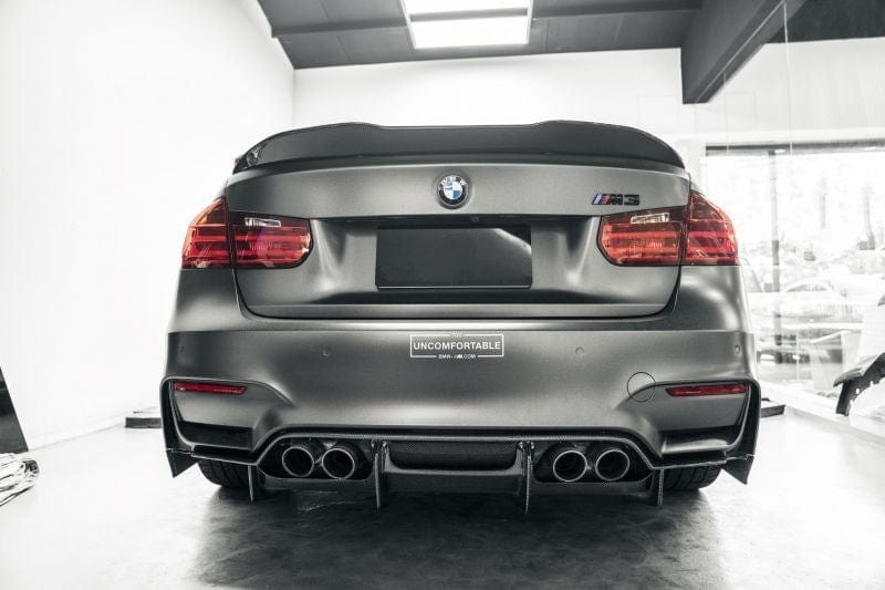 BMW M3/M4 (F80/F82/F83) PSM Style Carbon Fibre Rear Diffuser - Twenty Two Tuning Rear Diffuser