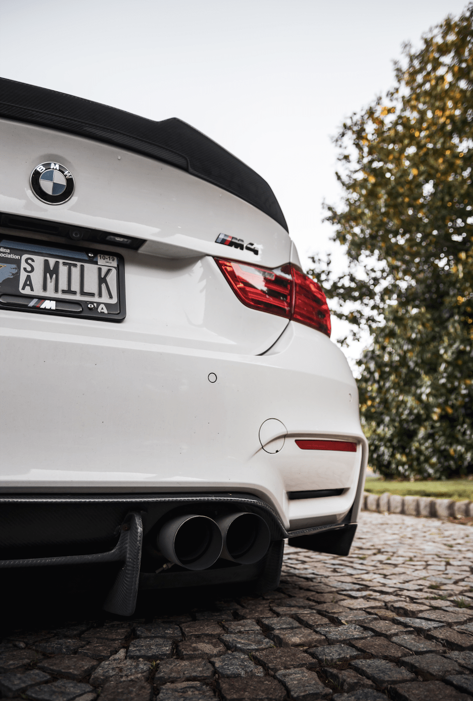 BMW M3/M4 (F80/F82/F83) PSM Style Carbon Fibre Rear Diffuser - Twenty Two Tuning Rear Diffuser
