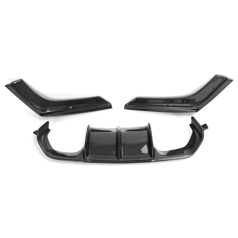 BMW M3/M4 (F80/F82/F83) Vorsteiner Style Carbon Fibre Rear Diffuser - Twenty Two Tuning Rear Diffuser