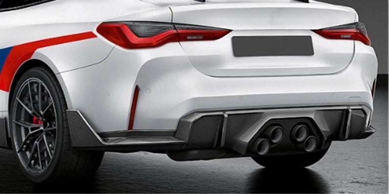 BMW M3/M4 M Performance Style Carbon Fibre Rear Diffuser (G80/G81/G82/G83) - Twenty Two Tuning Rear Diffuser