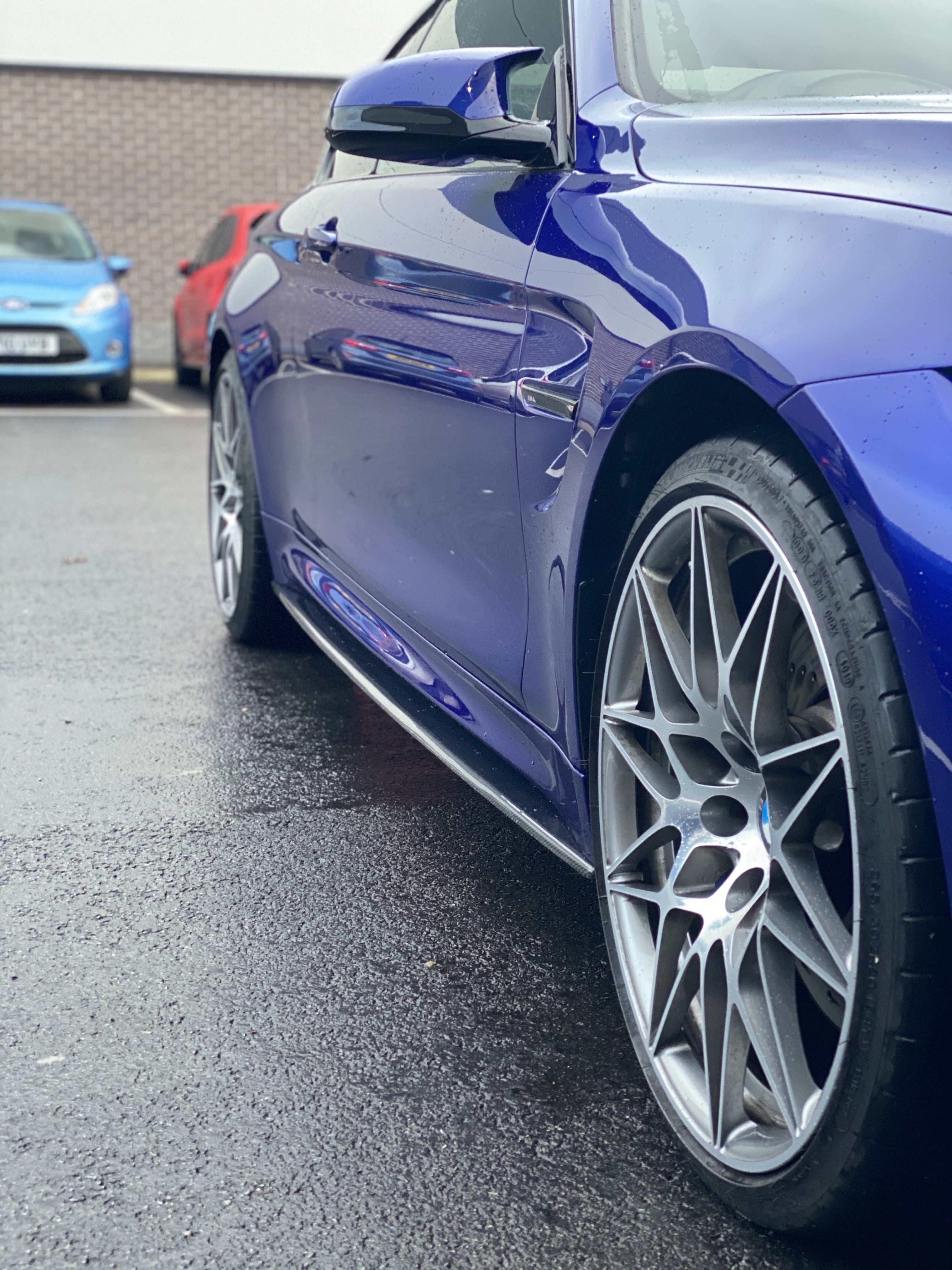 BMW M3/M4 M Performance Style Carbon Fibre Side Skirts (F80/F82/F83) - Twenty Two Tuning Side Skirts