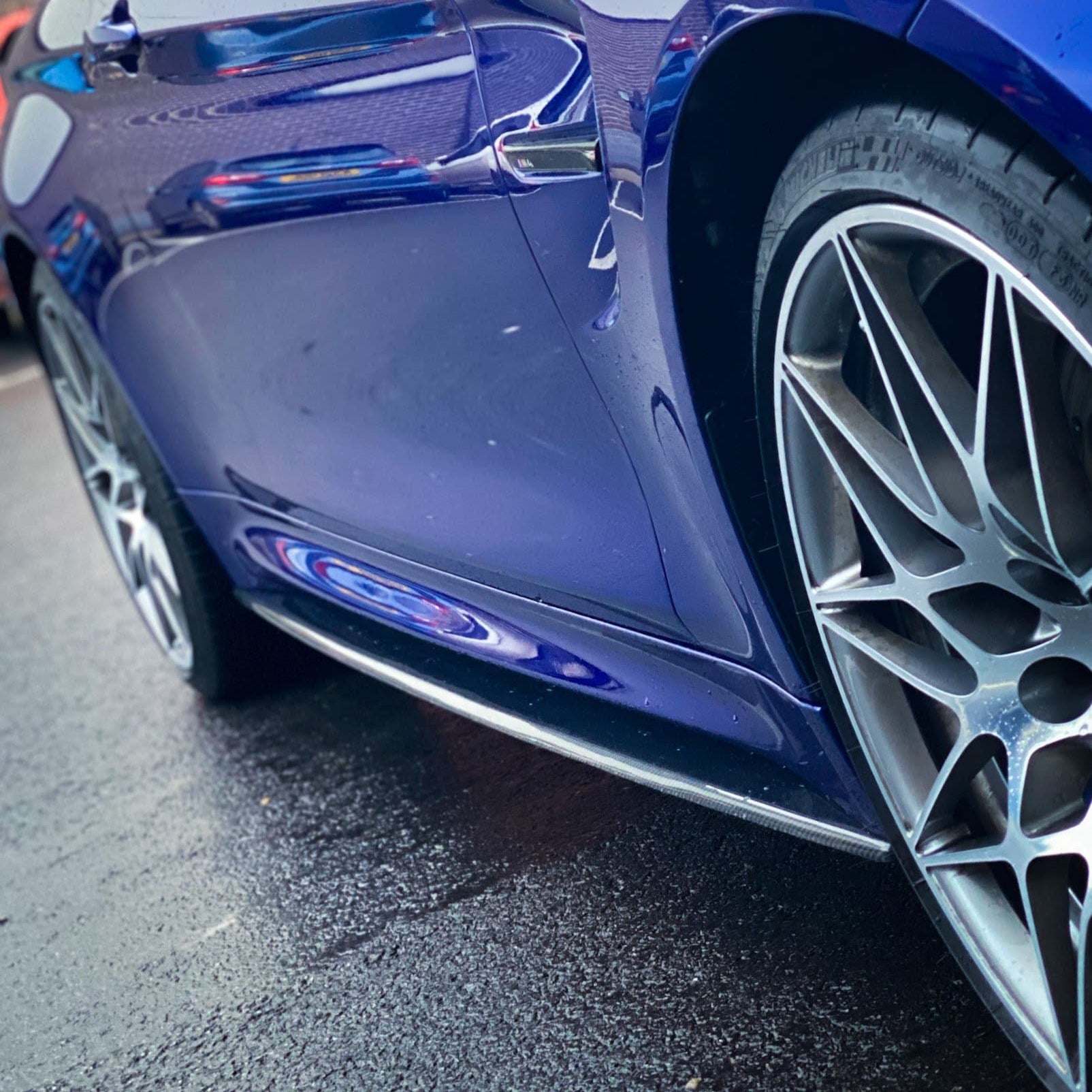 BMW M3/M4 M Performance Style Carbon Fibre Side Skirts (F80/F82/F83) - Twenty Two Tuning Side Skirts