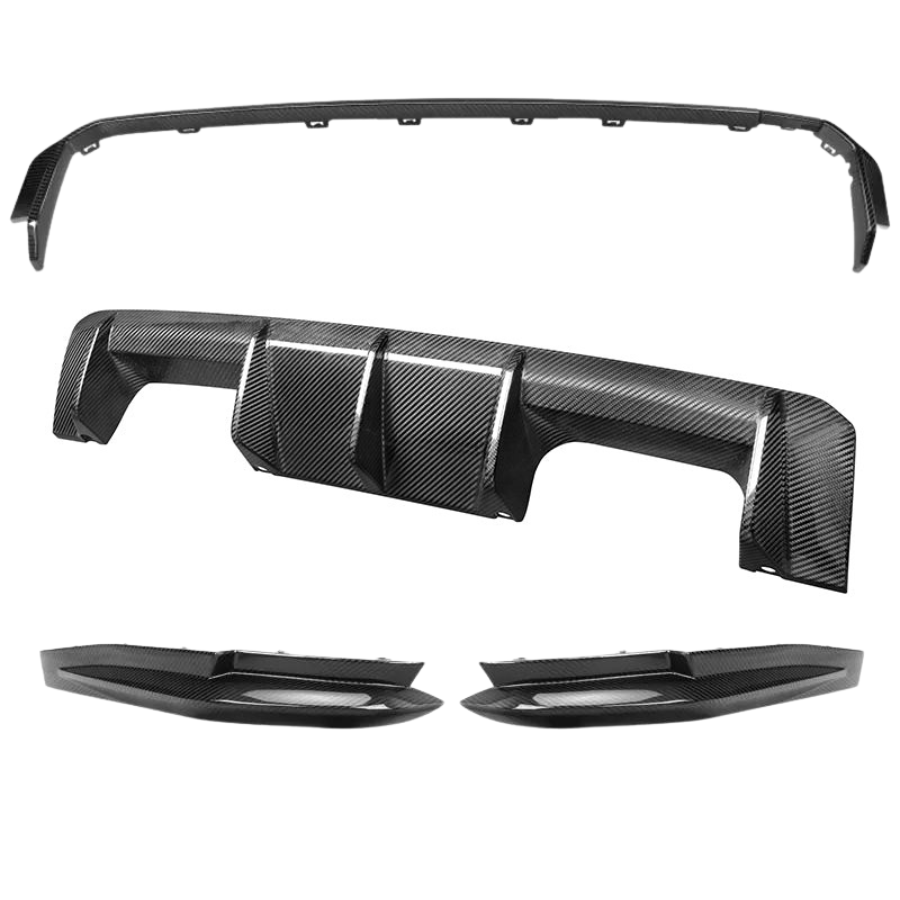 BMW M3/M4 OEM Style Carbon Fibre Rear Diffuser (G80/G81/G82/G83) - Twenty Two Tuning Rear Diffuser