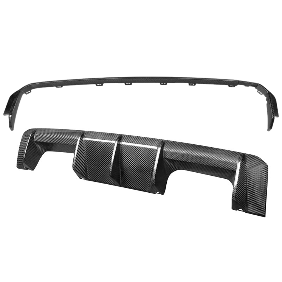 BMW M3/M4 OEM Style Carbon Fibre Rear Diffuser (G80/G81/G82/G83) - Twenty Two Tuning Rear Diffuser