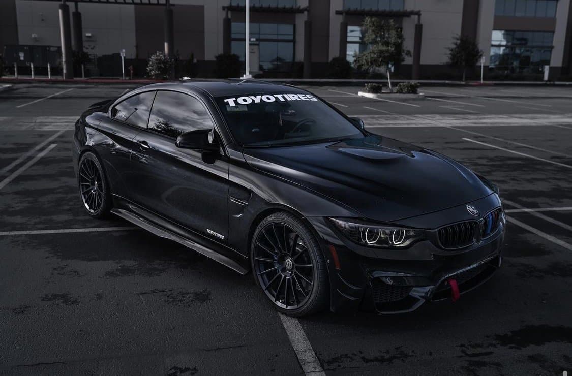 BMW M3/M4 PSM Style Carbon Fibre Side Skirts (F80/F82/F83) - Twenty Two Tuning Side Skirts