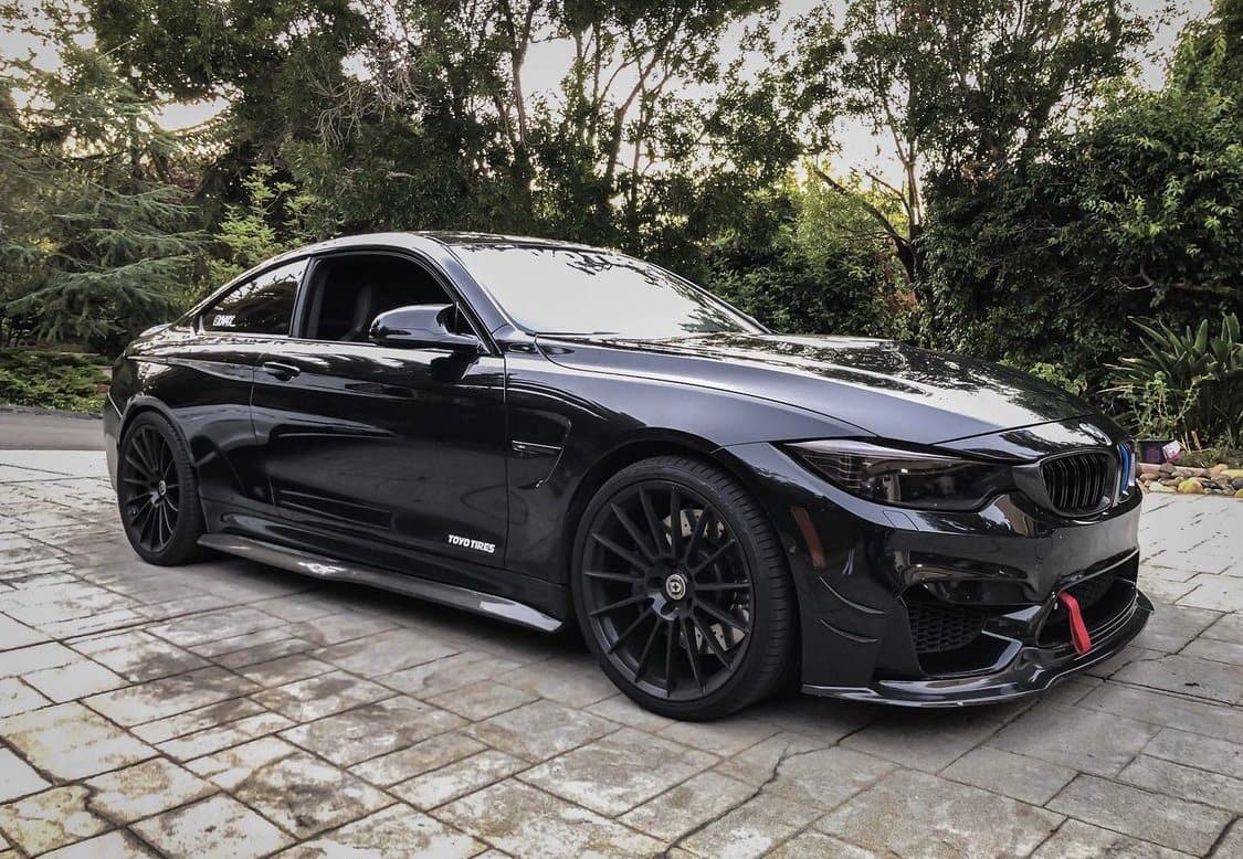 BMW M3/M4 PSM Style Carbon Fibre Side Skirts (F80/F82/F83) - Twenty Two Tuning Side Skirts