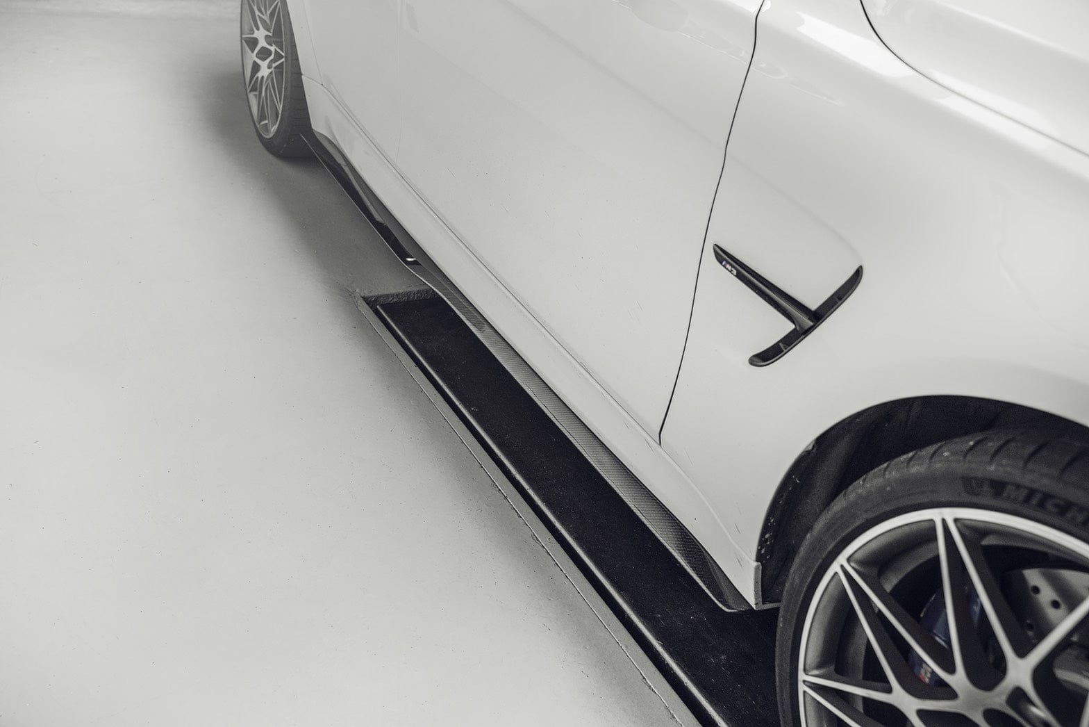 BMW M3/M4 PSM Style Carbon Fibre Side Skirts (F80/F82/F83) - Twenty Two Tuning Side Skirts