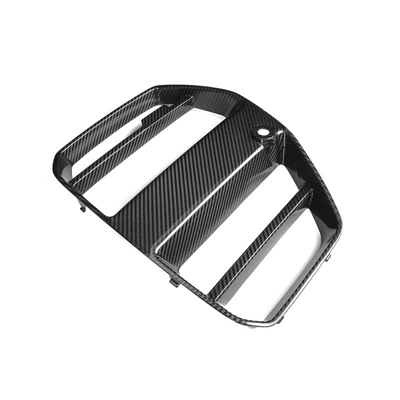 BMW M3/M4 Street Fighter Style Carbon Fibre Replacement Front Grille (G80/G81/G82/G83) - Twenty Two Tuning Front Grille