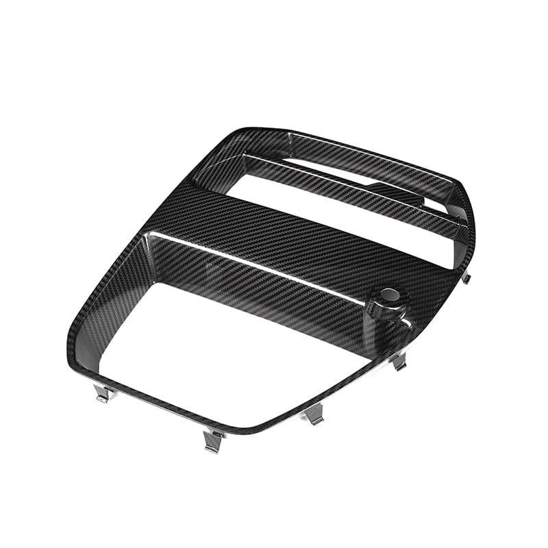 BMW M3/M4 Vorsteiner Style Carbon Fibre Replacement Front Grille (G80/G81/G82/G83) - Twenty Two Tuning Front Grille