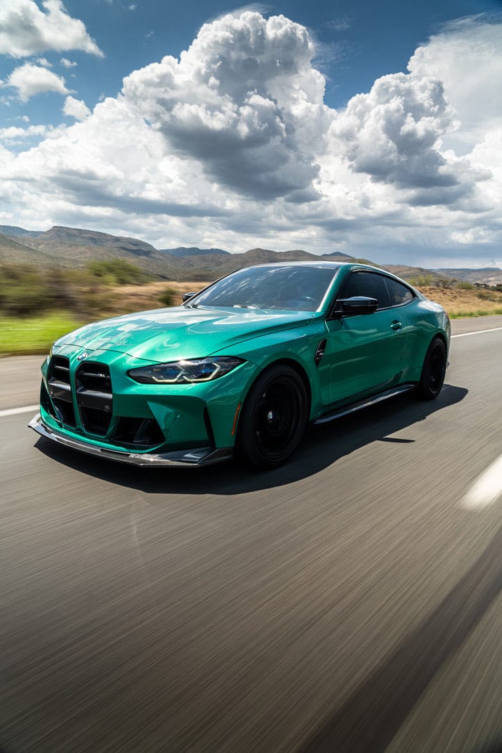 BMW M3/M4 Vorsteiner Style Carbon Fibre Replacement Front Grille (G80/G81/G82/G83) - Twenty Two Tuning Front Grille