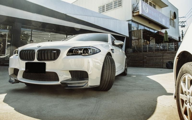 BMW M5 (F10) M Performance Style Carbon Fibre Front Splitters - Twenty Two Tuning Front Lip
