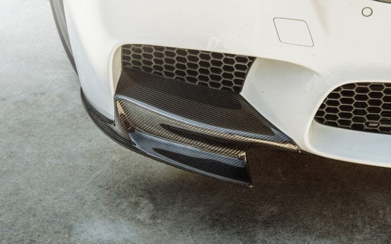 BMW M5 (F10) M Performance Style Carbon Fibre Front Splitters - Twenty Two Tuning Front Lip