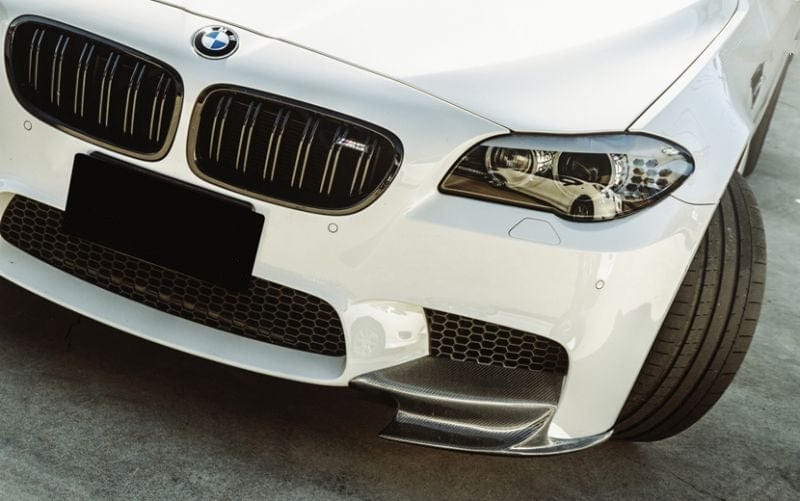 BMW M5 (F10) M Performance Style Carbon Fibre Front Splitters - Twenty Two Tuning Front Lip