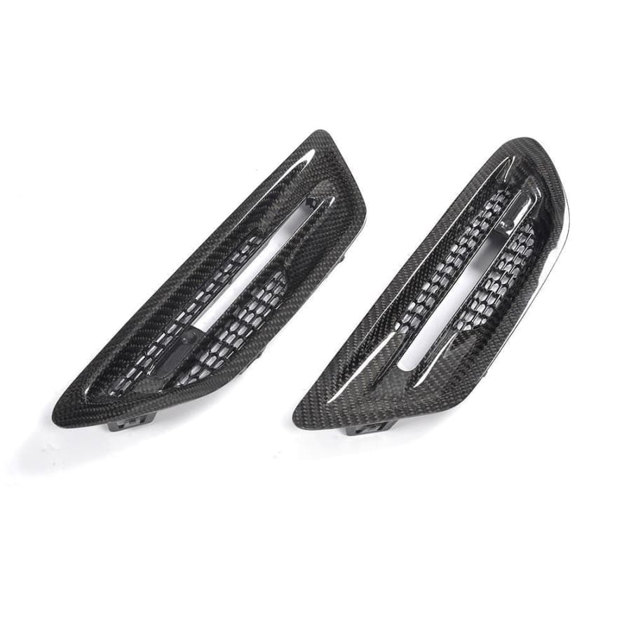 BMW M5 (F10) M Performance Style Replacement Carbon Fibre Fender Trim - Twenty Two Tuning Fender Trims