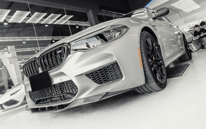 BMW M5 (F90) RKP Style Carbon Fibre Front Lip Spoiler - Twenty Two Tuning Front Lip
