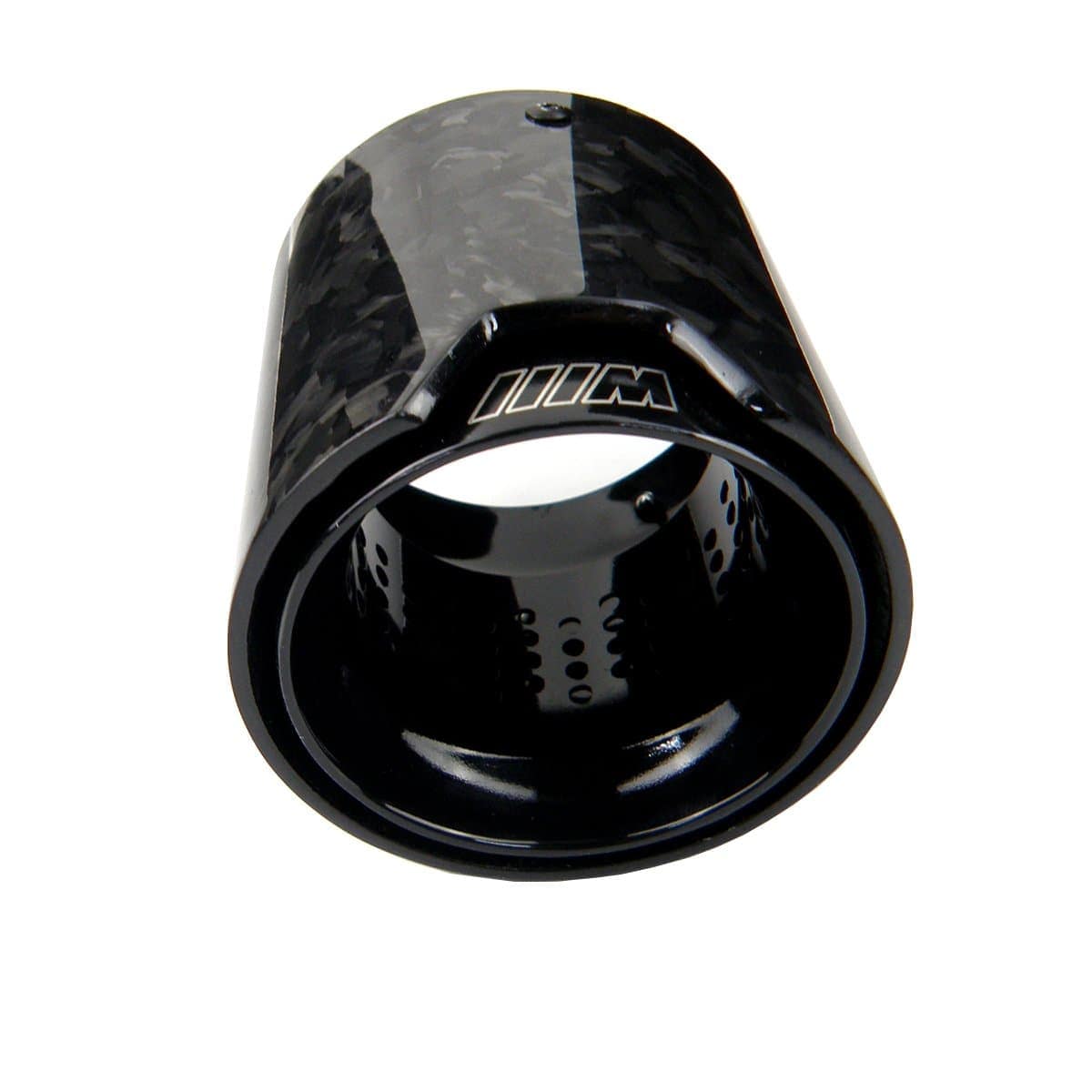 BMW M6 (F06/F12/F13) Black Forged Carbon M Performance Style Exhaust Tips - Twenty Two Tuning Exhaust Tips