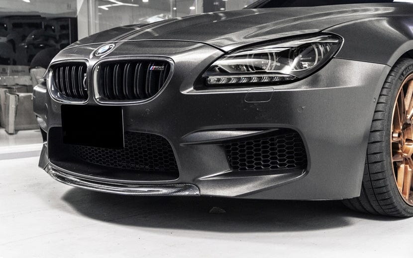BMW M6 (F06/F12/F13) RKP Style Carbon Fibre Front Lip Spoiler - Twenty Two Tuning Front Lip