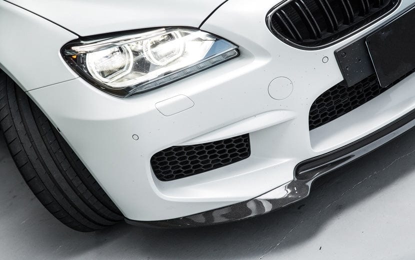BMW M6 (F06/F12/F13) Vorsteiner Style Carbon Fibre Front Lip Spoiler - Twenty Two Tuning Front Lip