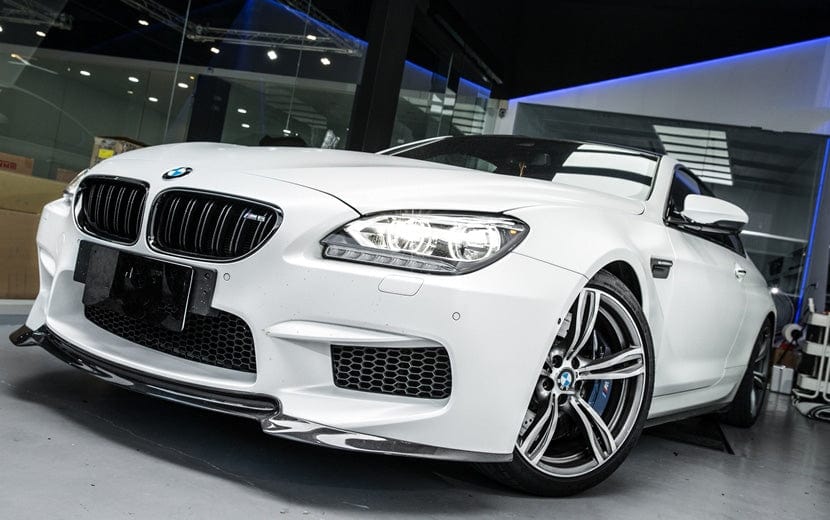 BMW M6 (F06/F12/F13) Vorsteiner Style Carbon Fibre Front Lip Spoiler - Twenty Two Tuning Front Lip