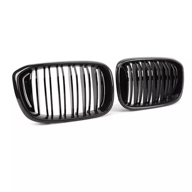 BMW X3 (G01) M Style Carbon Fibre Front Grilles - Twenty Two Tuning Front Grille