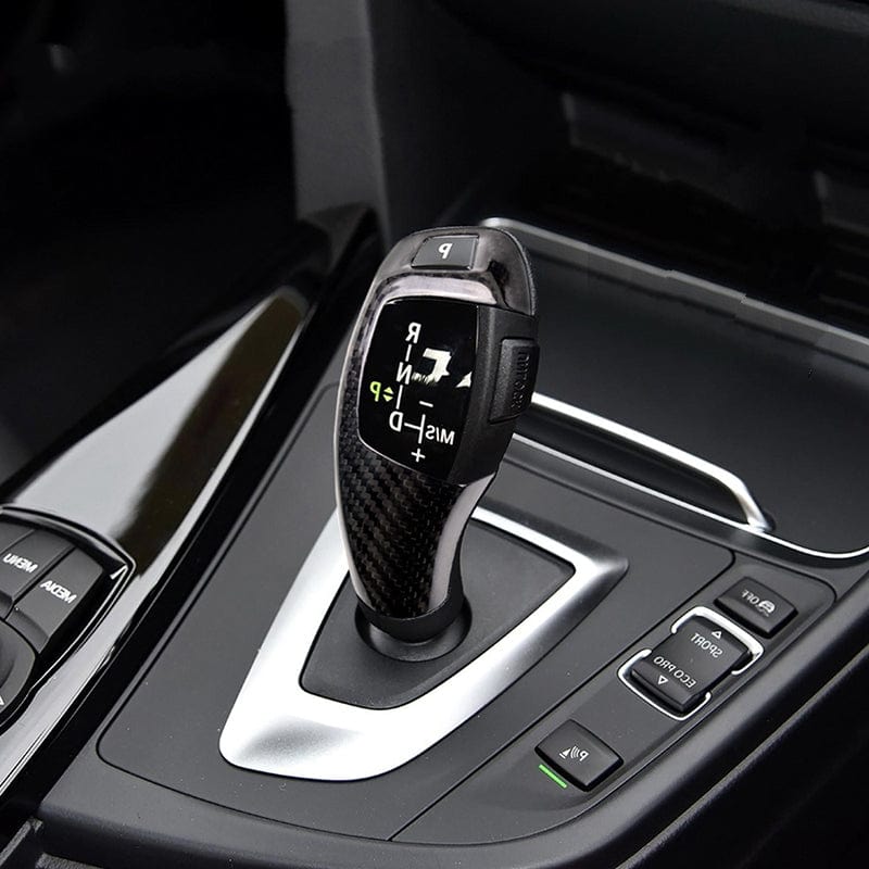 BMW X4 (F26) Carbon Fibre Add-On Gear Stick Cover - Twenty Two Tuning Interior Parts & Accessories