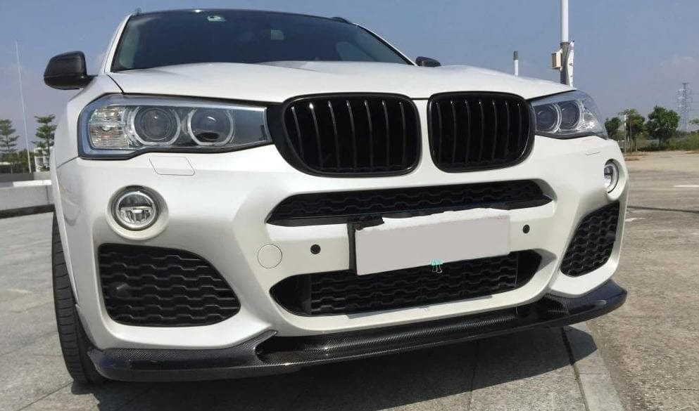 BMW X4 (F26) Future Design Style Carbon Fibre Front Lip Spoiler - Twenty Two Tuning Front Lip