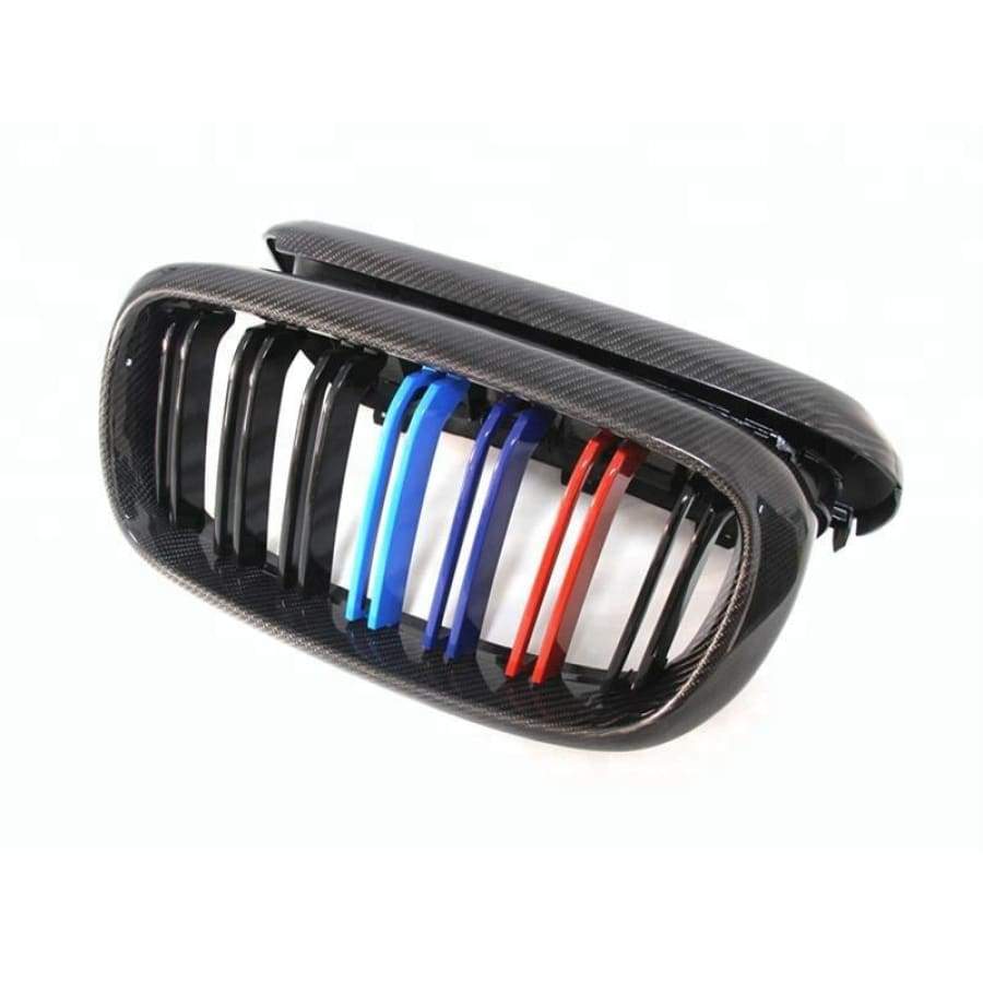 BMW X5 (F15) M Performance Style Carbon Fibre Front Grilles - Twenty Two Tuning Front Grille