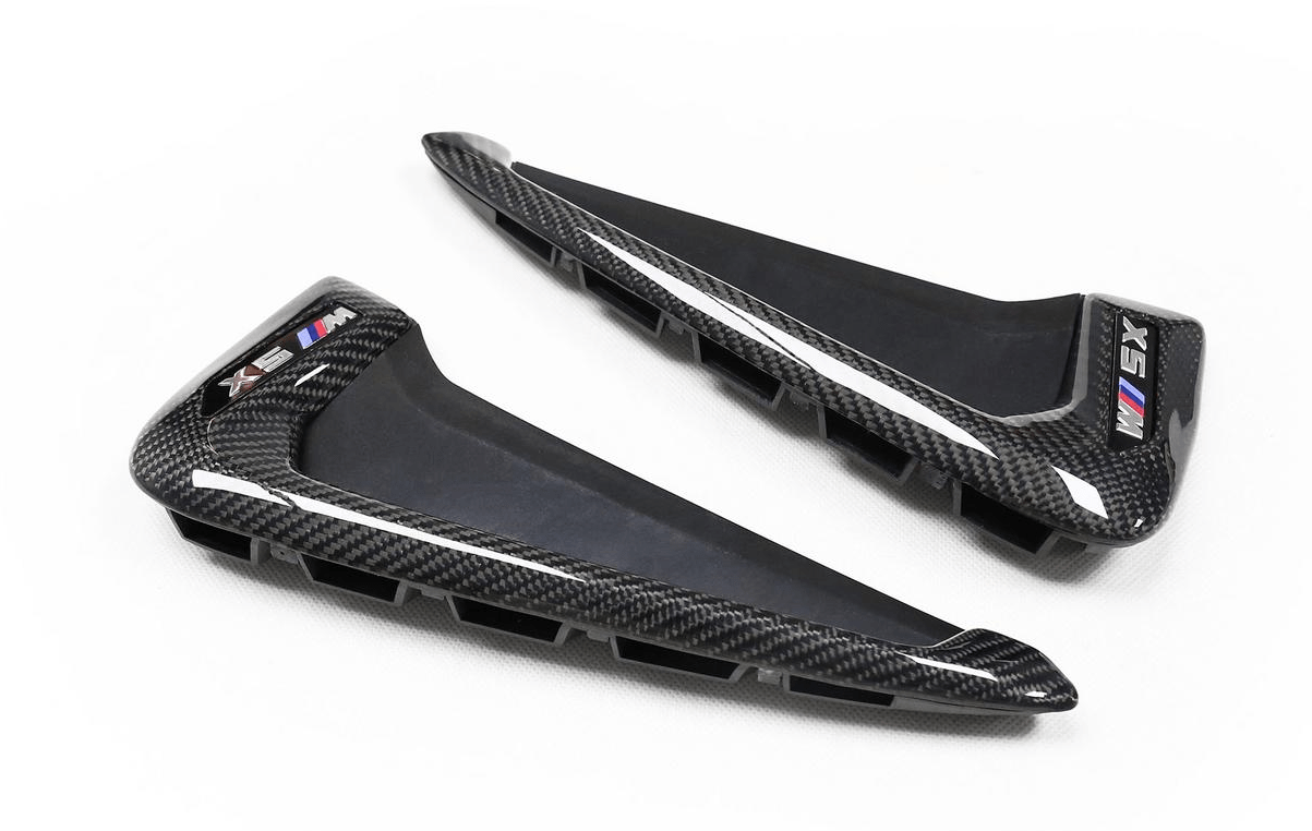BMW X5/X5M (F15/F85) M Performance Style Carbon Fibre Fender Trims - Twenty Two Tuning Fender Trims